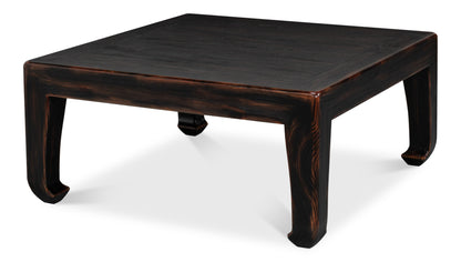 CLASSIC CHINESE COCKTAIL TABLE - EBONY