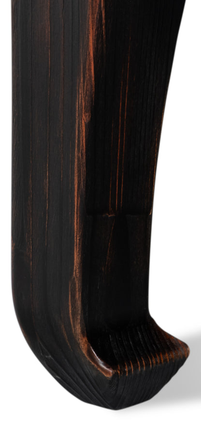 CLASSIC CHINESE COCKTAIL TABLE - EBONY