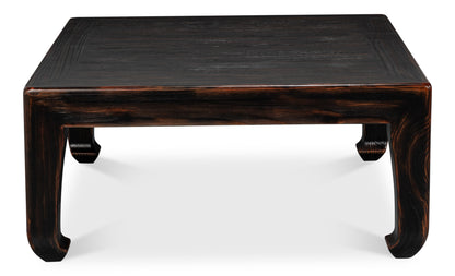 CLASSIC CHINESE COCKTAIL TABLE - EBONY