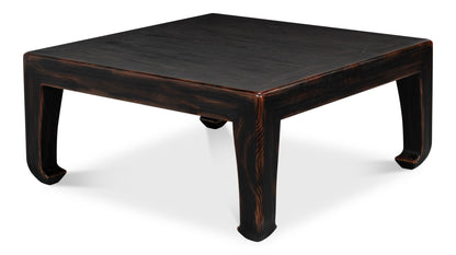 CLASSIC CHINESE COCKTAIL TABLE - EBONY
