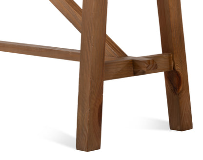 DOUBLE X BASE SOFA TABLE