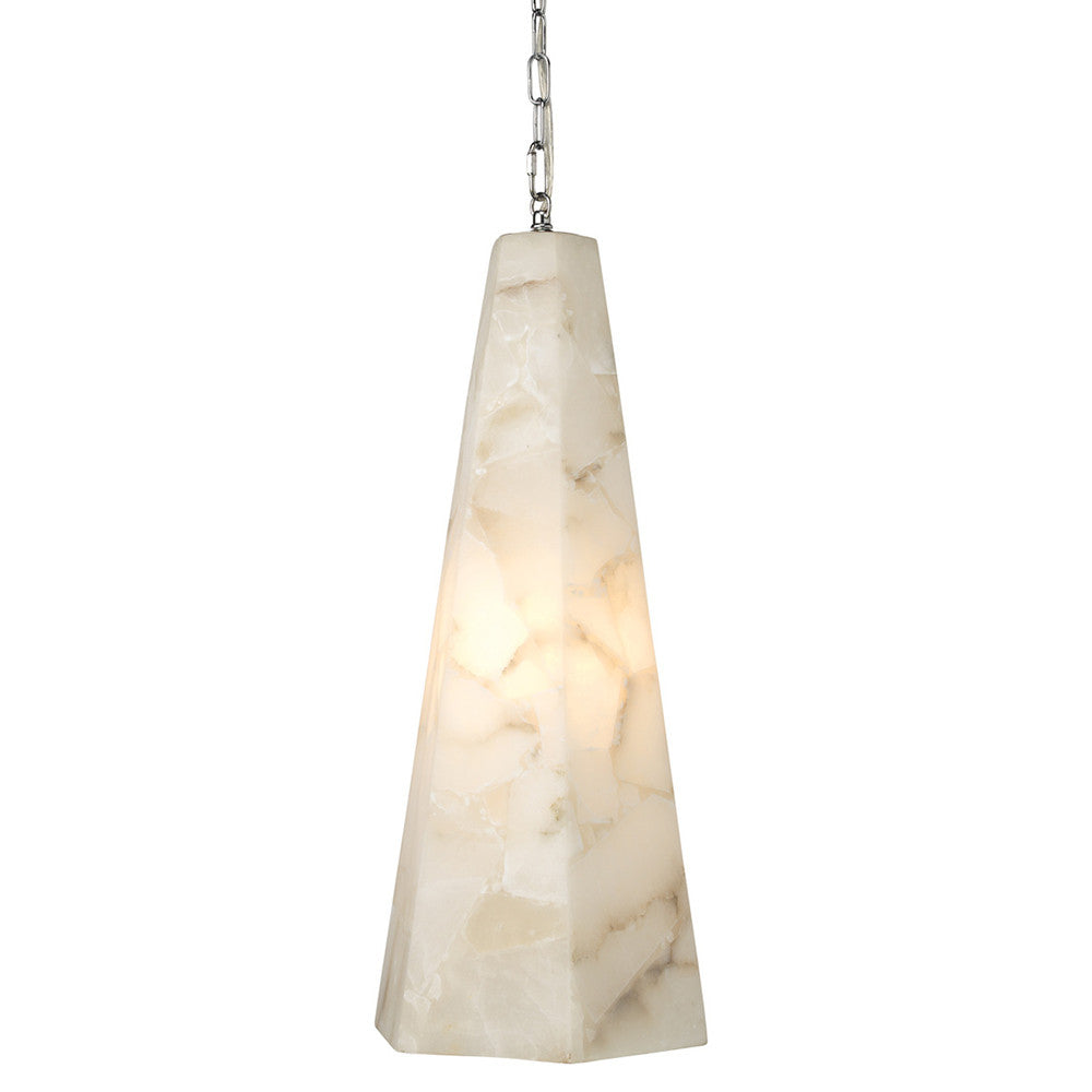 Borealis Hexagon Pendant, Tall