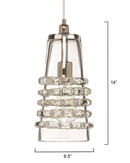 Ribbon Pendant, Long -ST