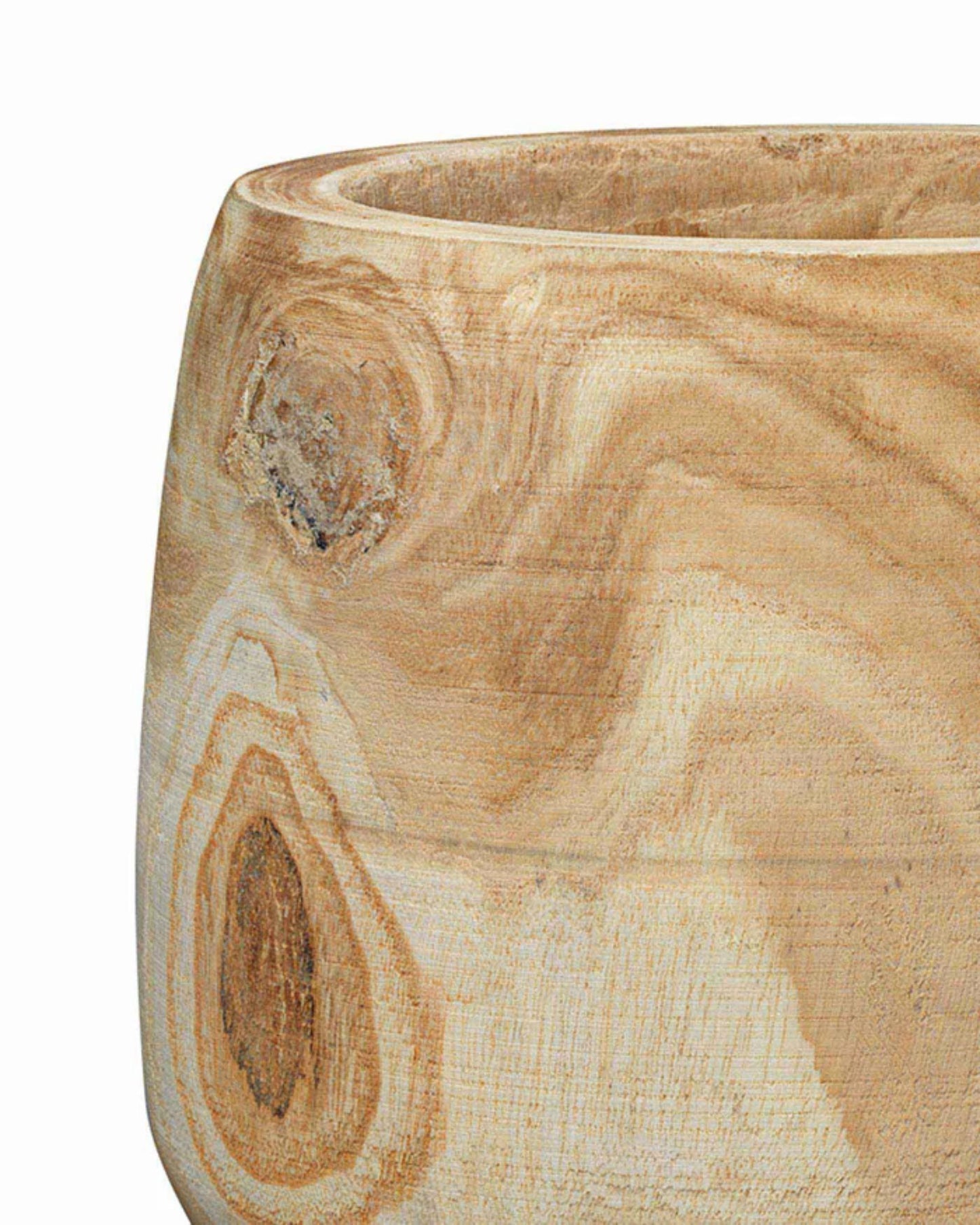 Brea Wooden Vase -ST