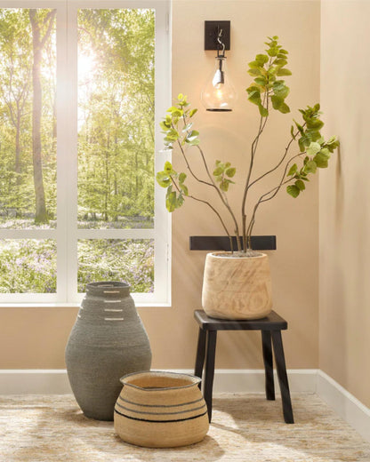 Brea Wooden Vase -ST