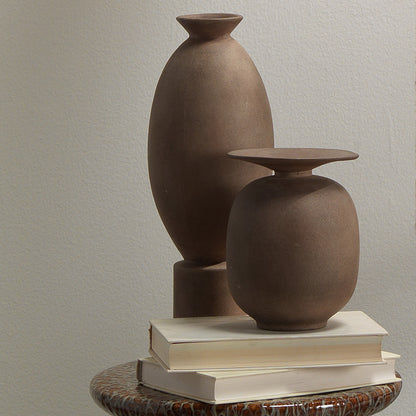 Highland Decorative Vase, Brown