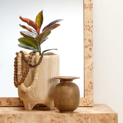 Highland Decorative Vase, Brown