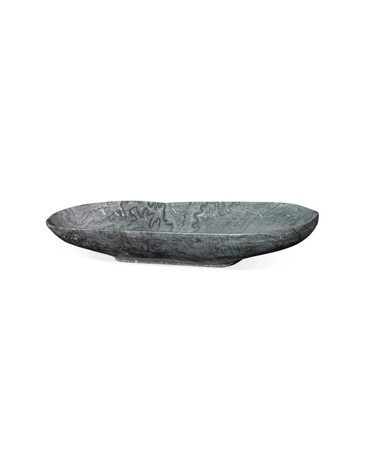 Oval Marble Bowl, Long