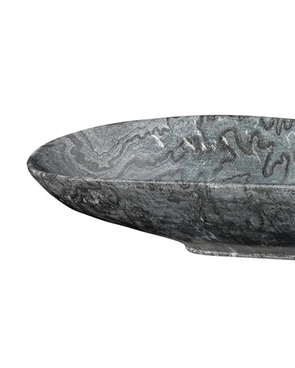 Oval Marble Bowl, Long