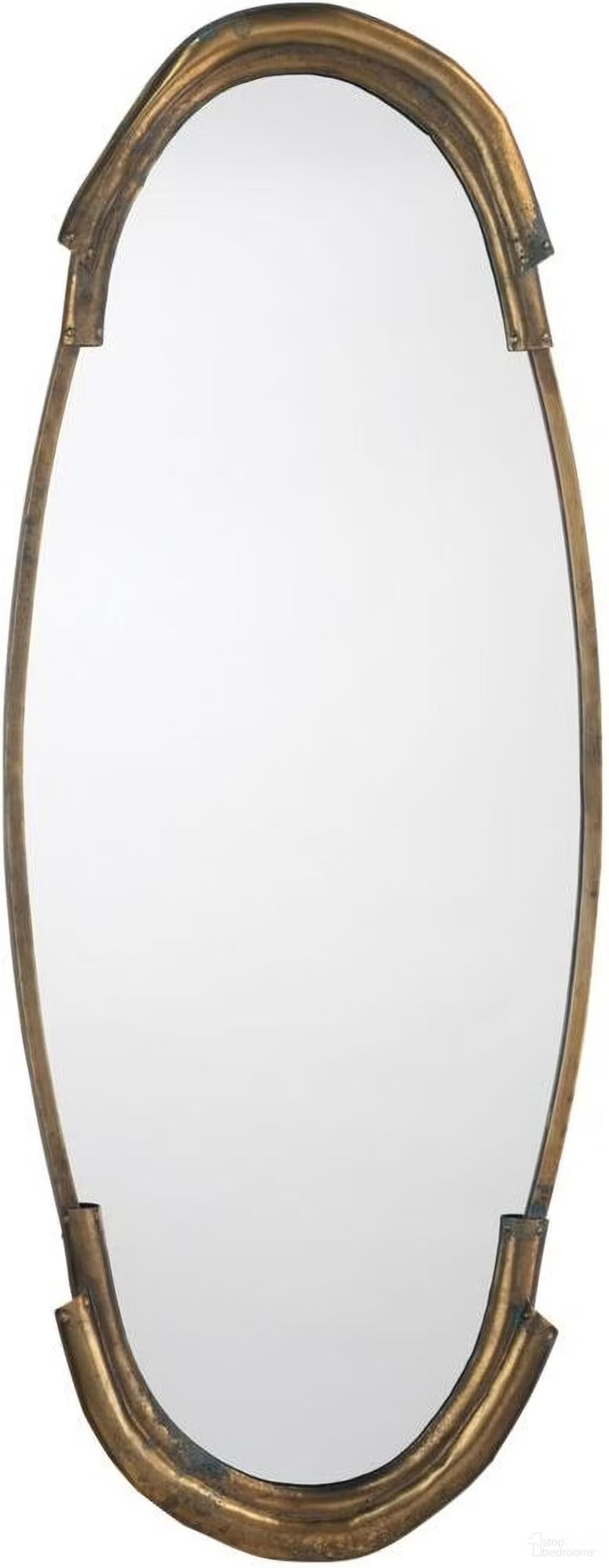 Margaux Mirror, Brass