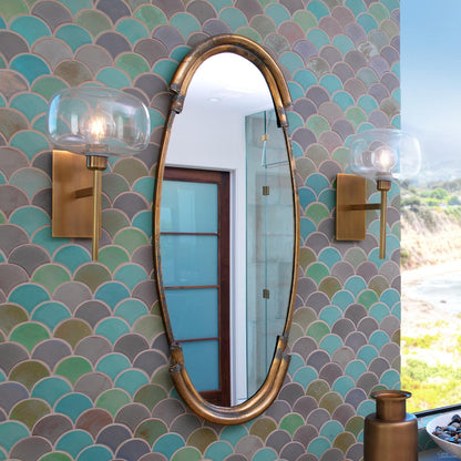 Margaux Mirror, Brass