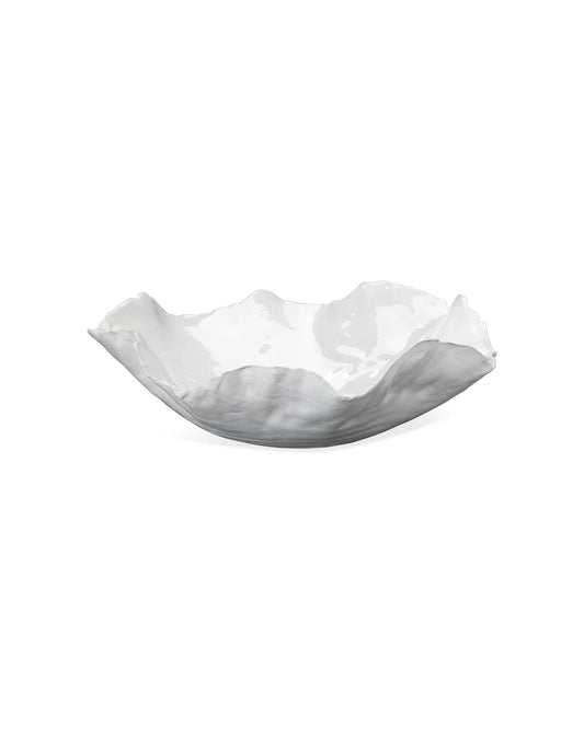 Peony Bowl, Large, White