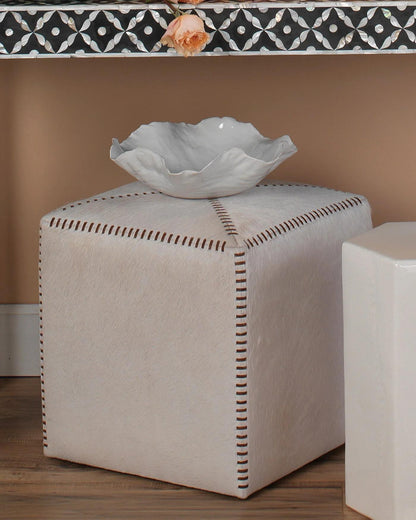 Peony Bowl, Large, White
