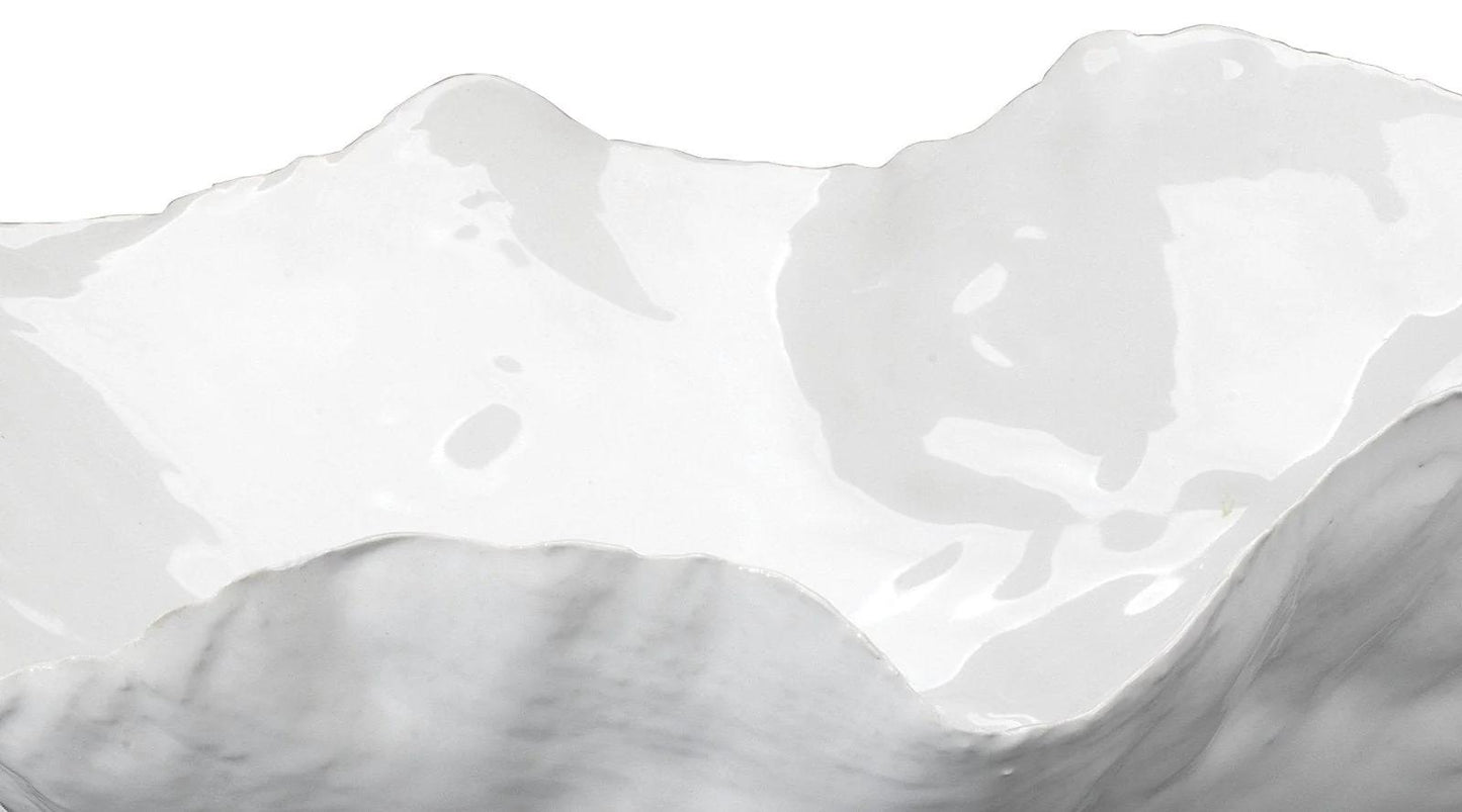 Peony Bowl, Large, White