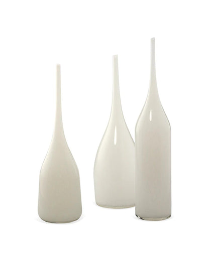 Pixie Decorative Vases (Set of 3), White