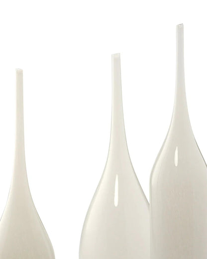 Pixie Decorative Vases (Set of 3), White