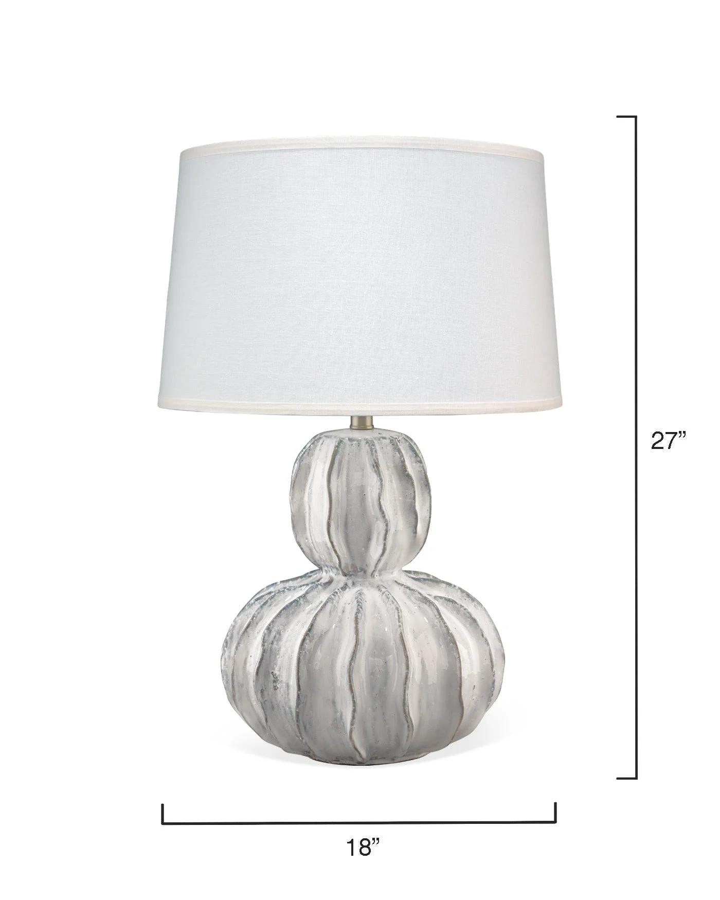 Oceane Gourd Table Lamp