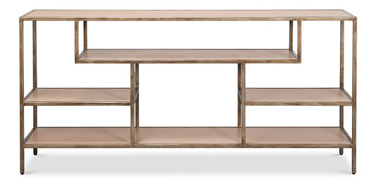 CULLUM SHAGREEN CONSOLE, MUSHROOM