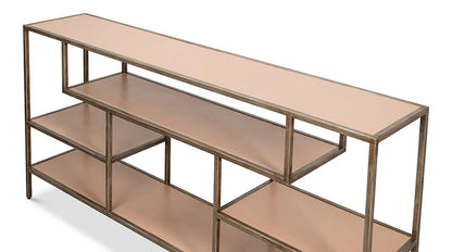 CULLUM SHAGREEN CONSOLE, MUSHROOM