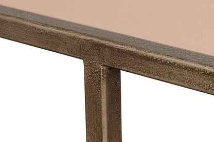 CULLUM SHAGREEN CONSOLE, MUSHROOM