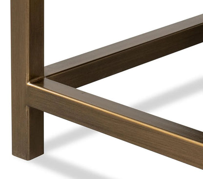 GIDEON SHAGREEN SIDE TABLE - WATERCRESS