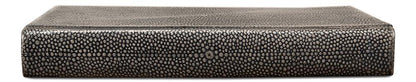 Shagreen Books, Set Of 12, Antique Grey