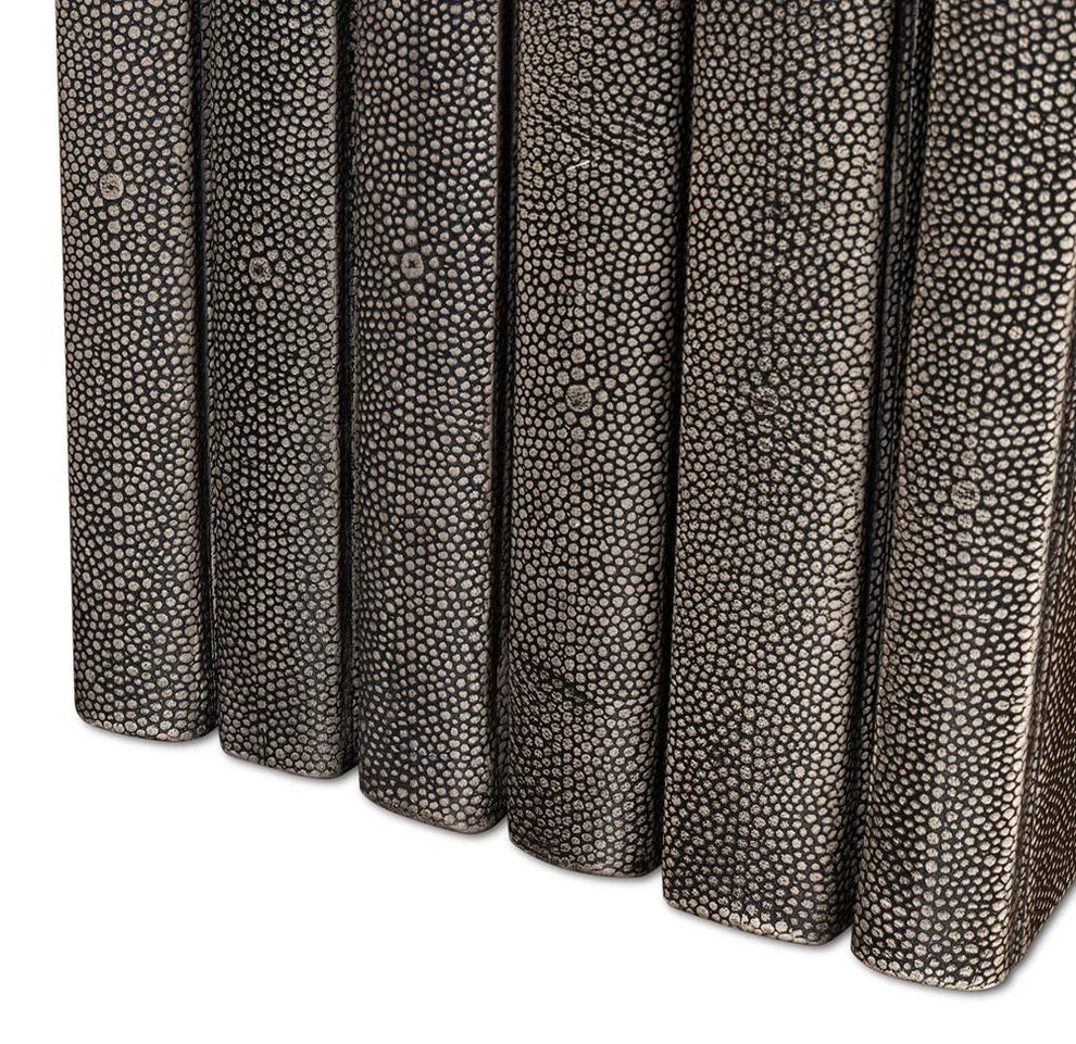 Shagreen Books, Set Of 12, Antique Grey