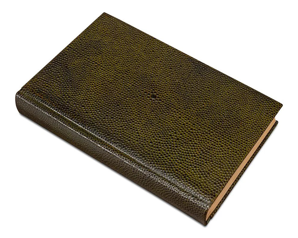 Shagreen Books, Set Of 12, Leaf