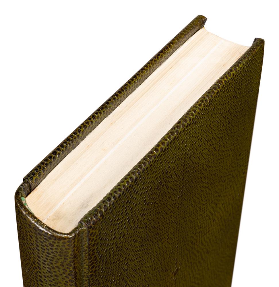 Shagreen Books, Set Of 12, Leaf