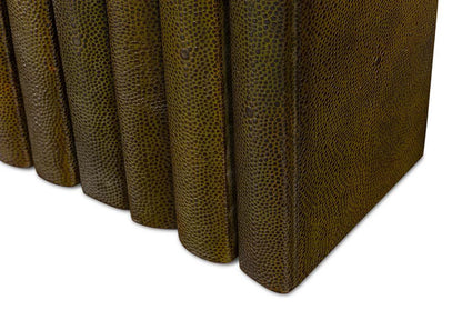 Shagreen Books, Set Of 12, Leaf