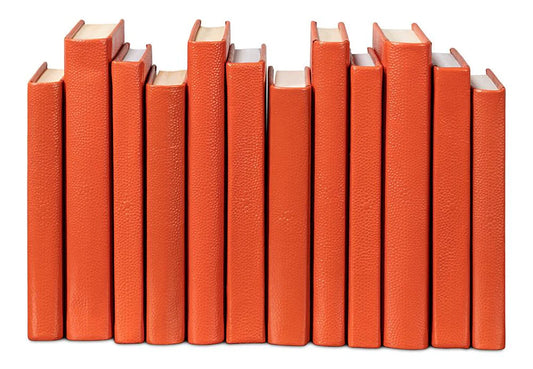 Shagreen Books, Set Of 12, Orangeade