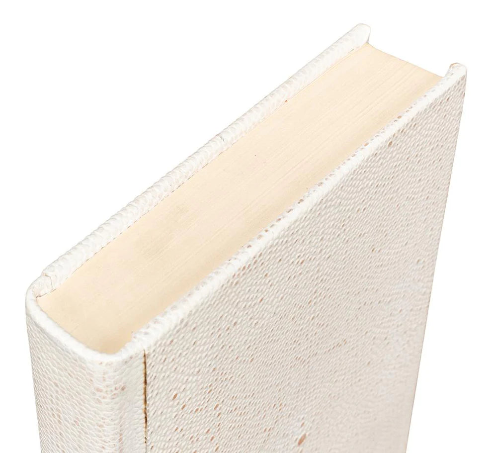 Shagreen Books, Set Of 12, Osprey White