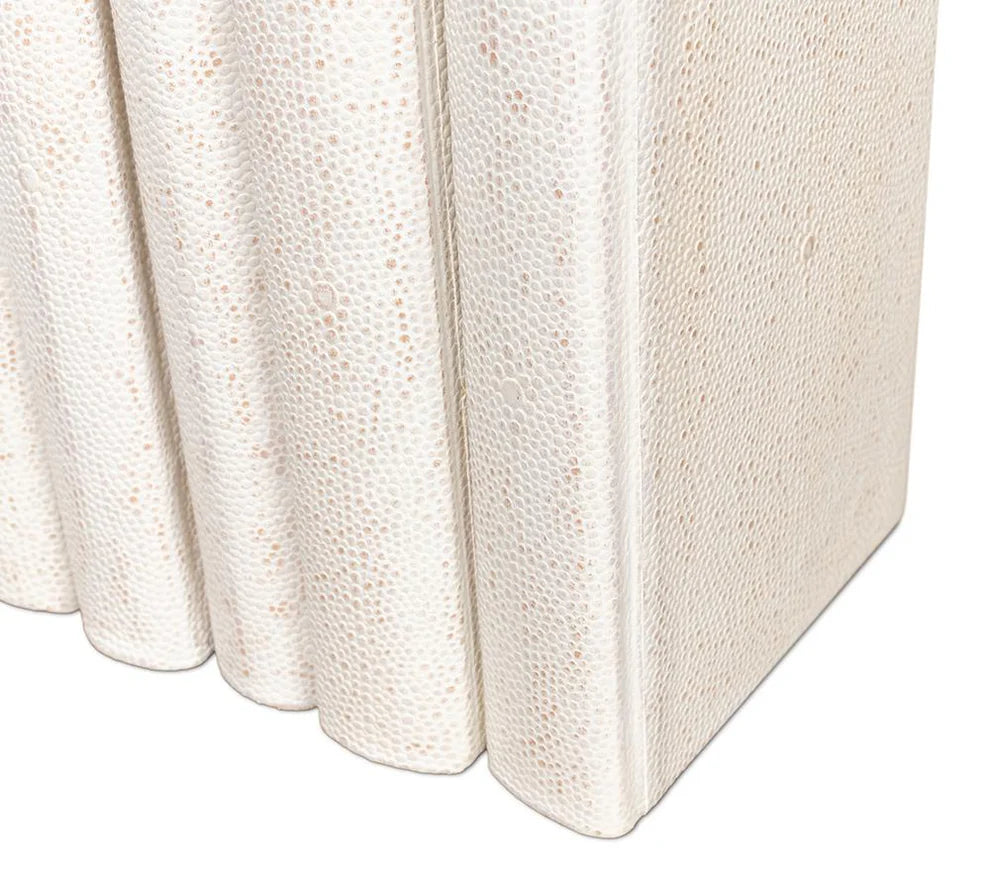 Shagreen Books, Set Of 12, Osprey White