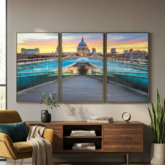 Sage Acrylic Color Painting - 3-Piece - 31.5" X 31.5" (Each)