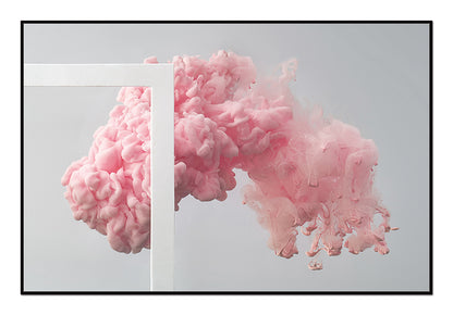 Candy Canvas Wall Art -  48"x32" - Black PS Frame