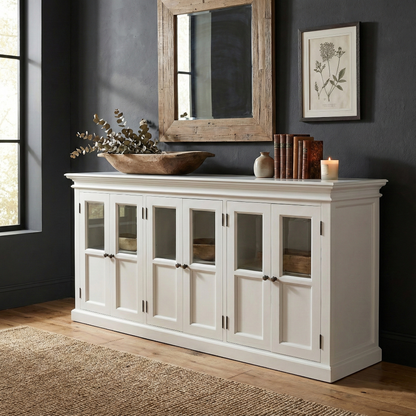 Halifax Buffet With 6 Glass Doors