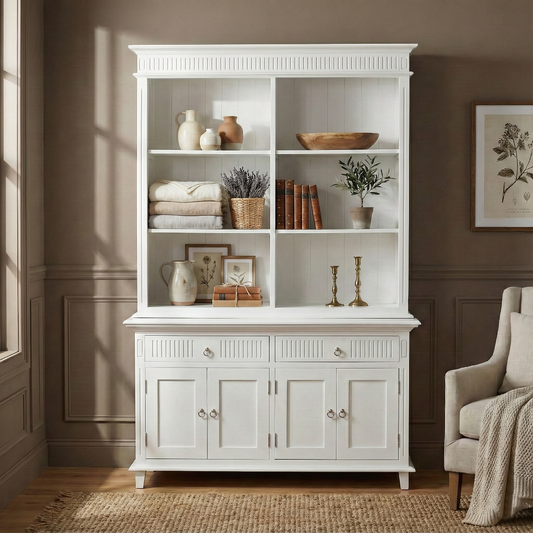 Skansen Hutch Unit With 6 Shelves