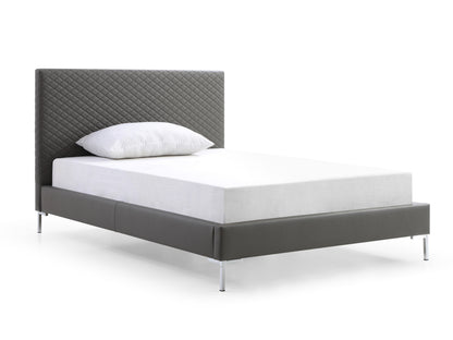 Liz Full Bed - Dark Grey