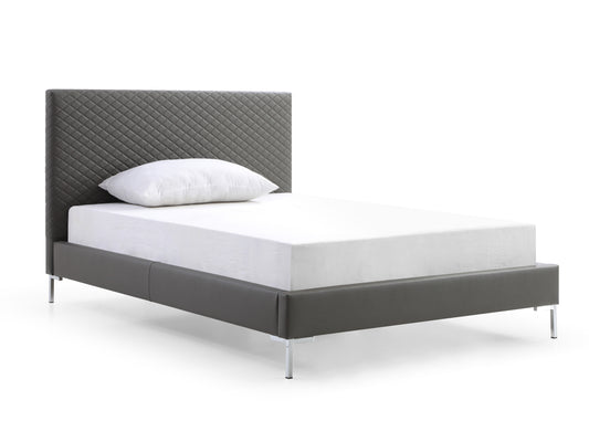 Liz Full Bed - Dark Grey