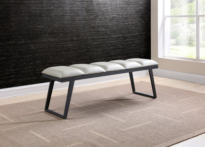 Ethan Bench - Light Grey