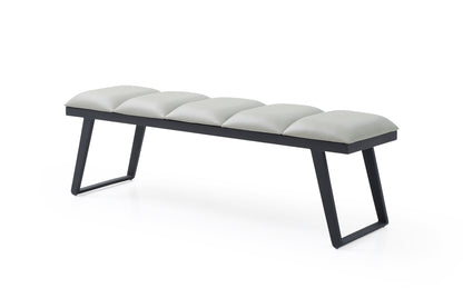 Ethan Bench - Light Grey