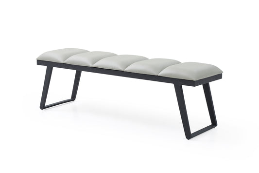 Ethan Bench - Light Grey