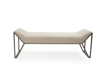 Mylo Bench - Light Grey