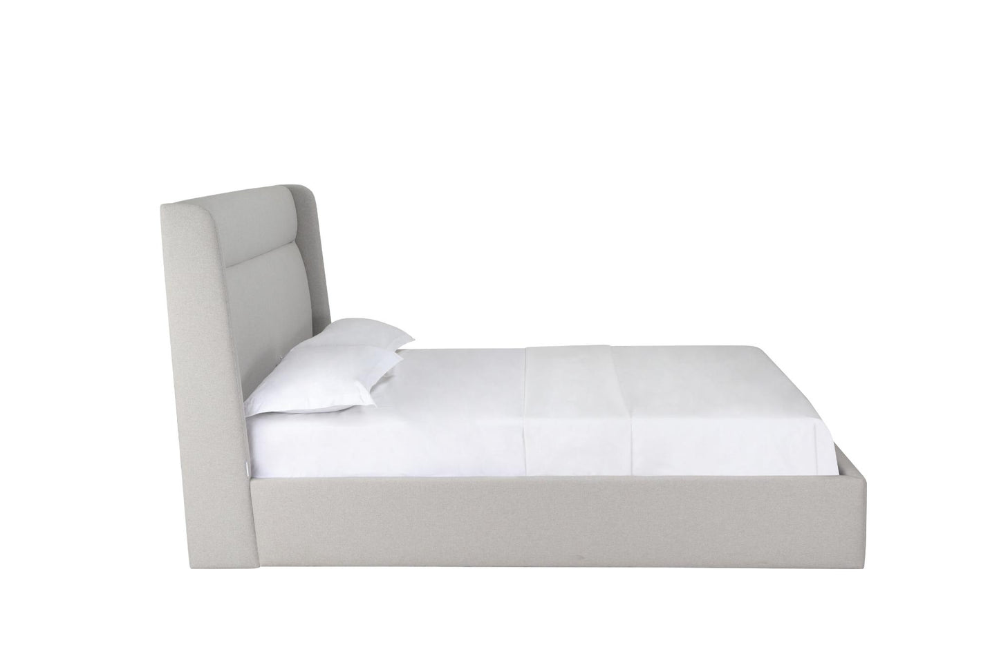 Tokyo Queen Bed - Light Grey