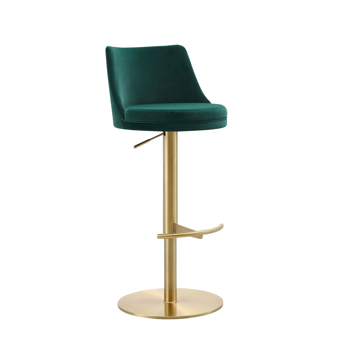 Carter Barstool - Gold/Green