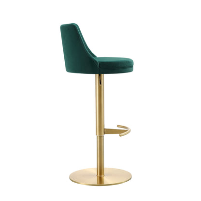 Carter Barstool - Gold/Green