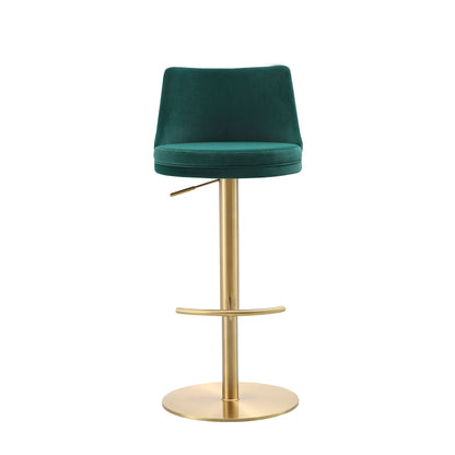 Carter Barstool - Gold/Green