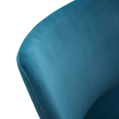 Carter Barstool - Rose Gold/Blue