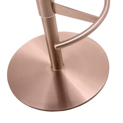 Carter Barstool - Rose Gold/Blue