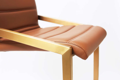 Mattia Counter Stool - Brown